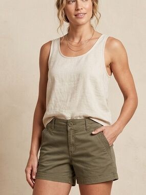 Maurices Women’s Size 9/10 Olive Green Cotton Cargo Shorts Y2K Boho Cargo